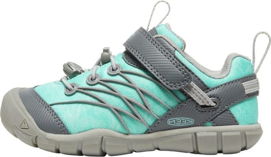 KEEN dětské tenisky Chandler CNX drizzle/waterfall 1026307/1026305 zelená 31