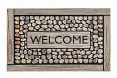 eoshop Rohožka 319 Residence 007 welcome framed pebbles