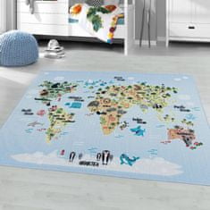 eoshop Dětský koberec Play 2917 blue (Varianta: 120 x 170 cm)