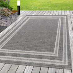 eoshop Kusový venkovní koberec Aruba 4901 grey (Varianta: 200 x 290 cm)