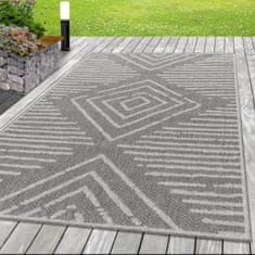 eoshop Kusový venkovní koberec Aruba 4902 grey (Varianta: 200 x 290 cm)