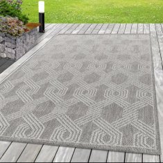 eoshop Kusový venkovní koberec Aruba 4904 grey (Varianta: 80 x 150 cm)