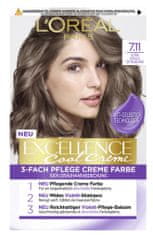 Loreal Professionnel Loreal, Excellence, Barva na vlasy, Cool Creme 7.11, 1 kus