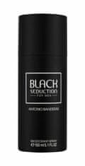 Antonio Banderas 150ml seduction in black, deodorant