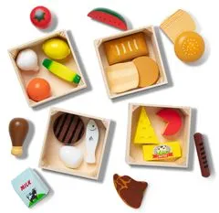 Melissa & Doug Kuchyňský set 4 bedýnky