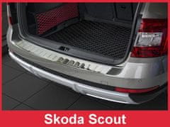 Avisa Ochranná lišta hrany kufru Škoda Octavia III. 2014-2020 (Scout, matná)
