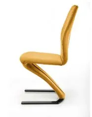 Halmar Čalouněná jídelní židle K442, žlutá
