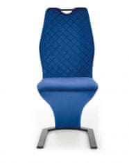 Halmar Čalouněná jídelní židle K442, tmavě modrá