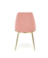Halmar Čalouněná jídelní židle K460, růžová