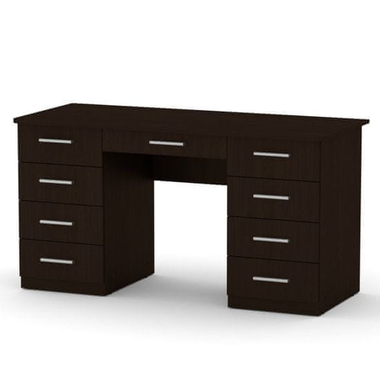 eoshop Psací stůl KANTOR-3 (Barva dřeva: wenge)