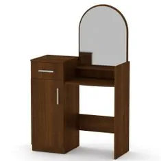 eoshop Toaletní stolek BEAUTY-01 (Barva dřeva: ořech)
