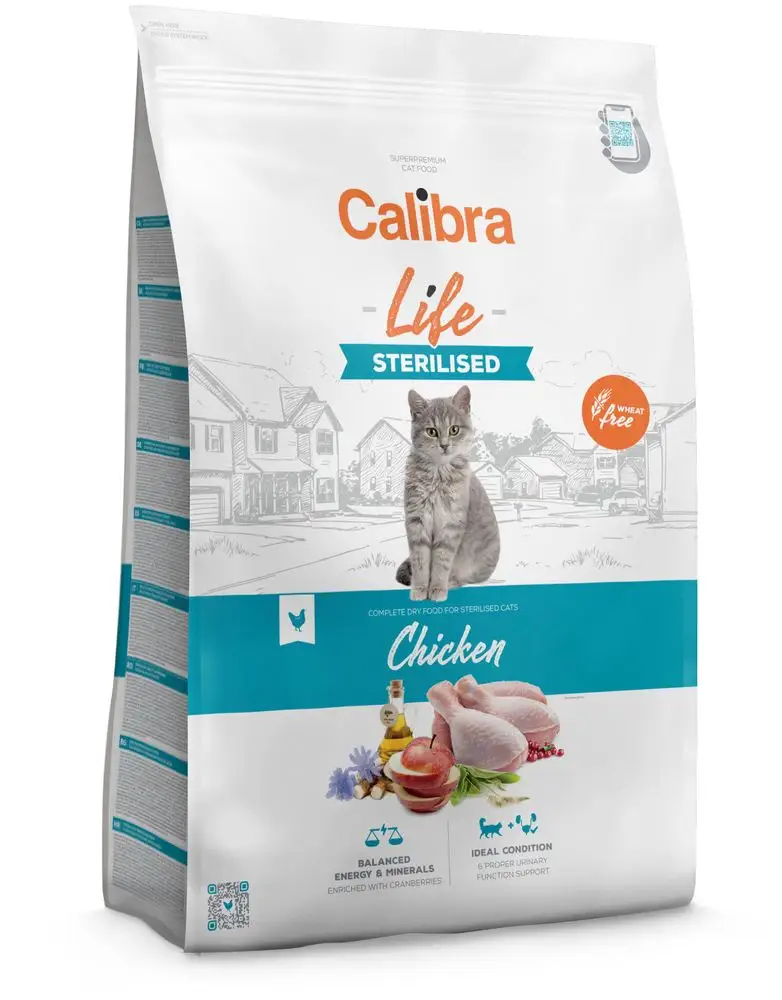 Calibra Cat Life Sterilised Chicken 6 kg