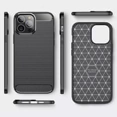 IZMAEL Pouzdro Carbon Bush TPU pre Samsung Galaxy S23 - Černá KP26786