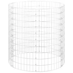 Petromila Zahradní kompostér Ø 100 x 100 cm pozinkovaná ocel