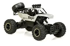 Aga RC auto Rock Crawler 1:12 4WD METAL stříbrné