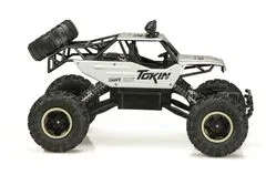 Aga RC auto Rock Crawler 1:12 4WD METAL stříbrné