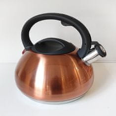 KLAUSBERG Konvice ocelová 2,7l, 7vrstvé dno, Copper Line, Kb-7385