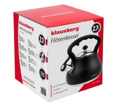 KLAUSBERG Ocelová konvice 2,7l Kb-7446