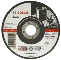 Bosch Kovový kotouč 125*1,0*22 Rapido