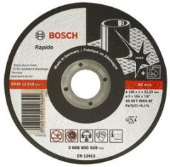 Bosch Kovový kotouč 125*1,0*22 Rapido