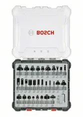 Bosch Sada fréz 30 ks se stopkou 8 mm