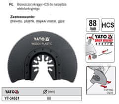 YATO Kulatá čepel pro multitool Hcs 34681