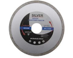 Silver Stříbrný diamantový disk 125 X 5,0 X 22,2 mm Solid