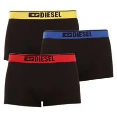 Diesel 3PACK pánské boxerky černé (00ST3V-0SFAV-E5980) - velikost M