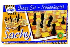 Detoa hra Šachy KLASIK, dřevěné
