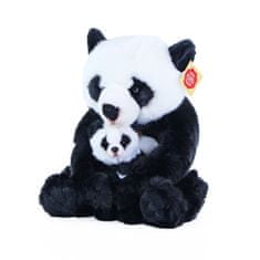Rappa Plyšová panda s mládětem, 27 cm