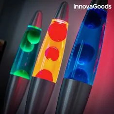 InnovaGoods Lávová Lampa Magma 25W, Červený