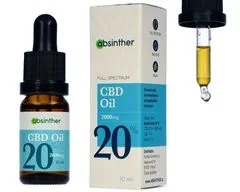 CBD oil 2000mg olej 20% kapky 10ml