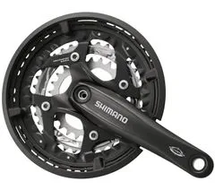 Shimano Kliky Alivio FC-T521 3x10 48/36/26z 175mm čer, bal.