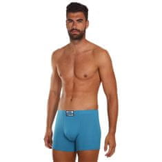 Styx 3PACK pánské boxerky long klasická guma modré (F9676869) - velikost M