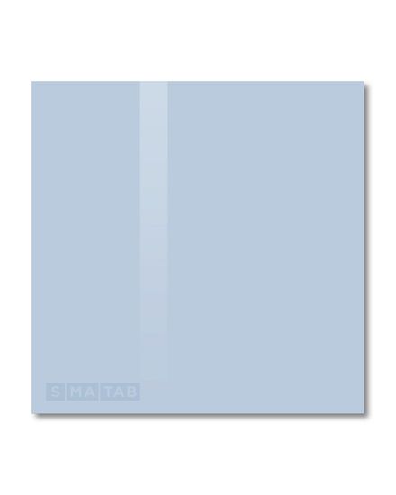 SMATAB® skleněná magnetická tabule modrá královská 48 × 48 cm