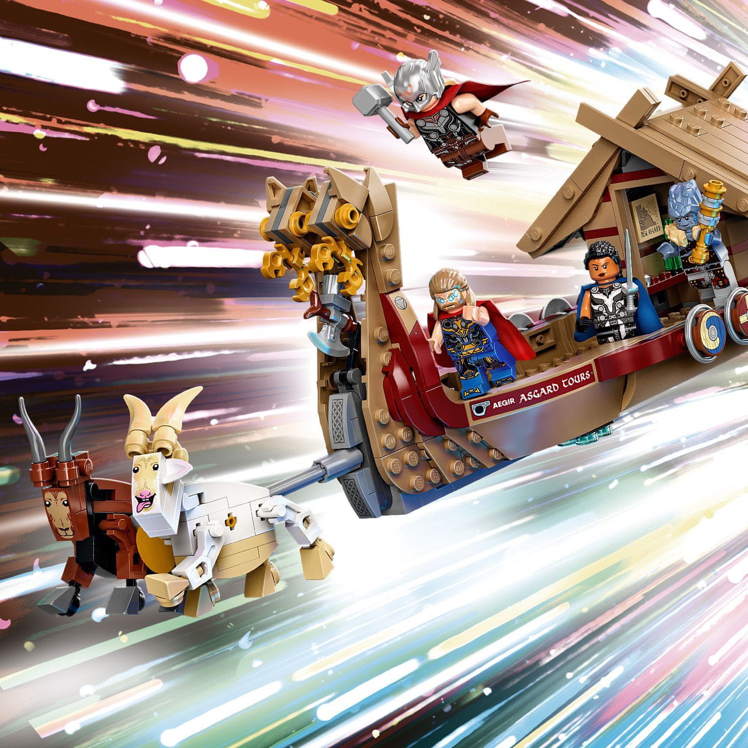 LEGO Super Heroes 76208 Loď s kozím záprahom