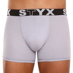 Styx 3PACK pánské boxerky long sportovní guma vícebarevné (U9696167) - velikost M