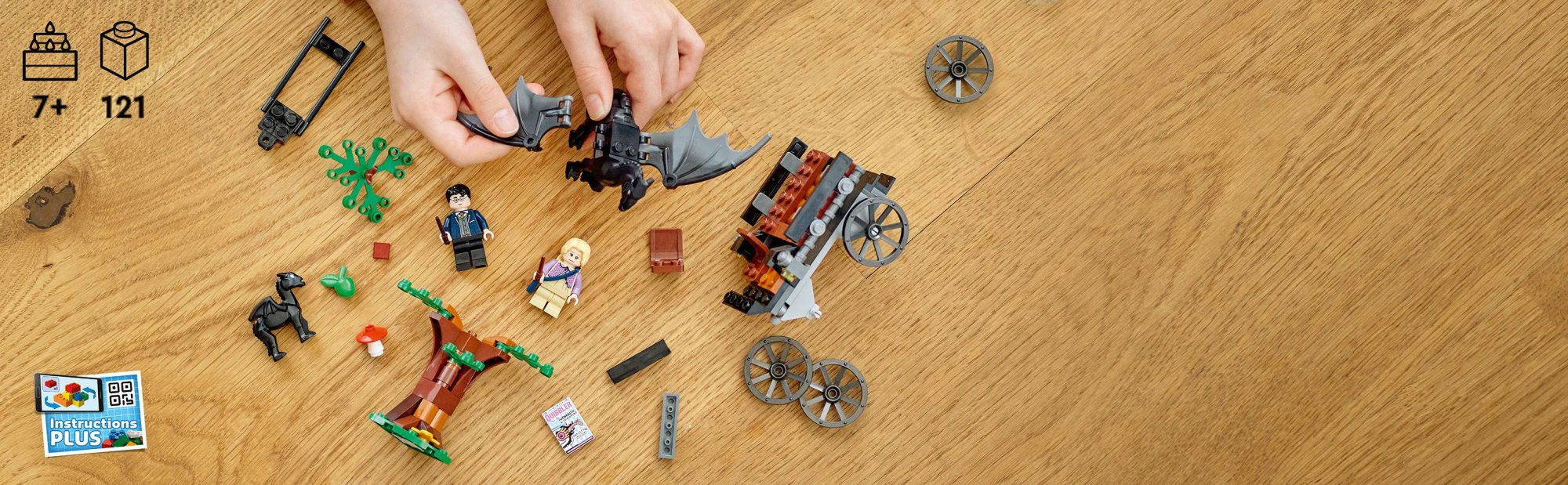 LEGO Harry Potter 76400 Bradavice: Kočár a testrálové