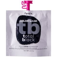 Fanola Color Mask Black osvěžující barvu 30ml