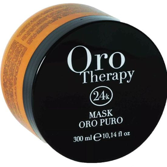 Fanola Oro Theraphy - rozjasňující maska na vlasy s regeneračními vlastnostm 300 ml