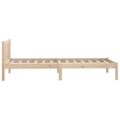 Vidaxl Rám postele masivní borové dřevo 100 x 200 cm