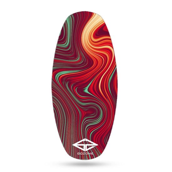 Gozone Skimboard Tropic Červené HPL Standard