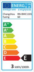 Max Žárovka Retro RN-BMC110160 3,5W - závit E27 / 110x160mm (stmívatelná)