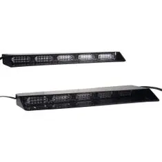 Stualarm 2x PREDATOR LED vnitřní, 60x LED 3W, 12V, modro-červený (kf736blre)