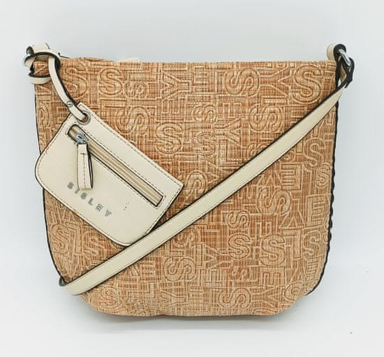 Sisley crossbody bag Raina – beige/white