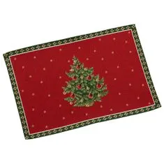 Villeroy & Boch Vánoční textilní prostírání TOY'S DELIGHT - TREE, 32 x 48 cm