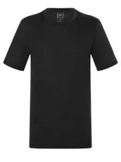 Merino triko krátký rukáv Base Tee 140 jet black, XXL