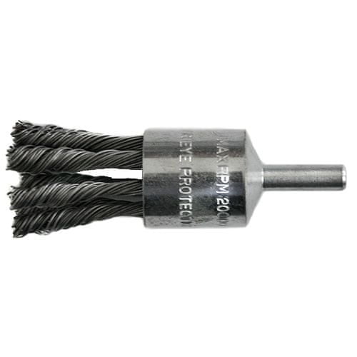 Strend Pro Kartáč rotační koncový copy ¤28/0,3mm trn