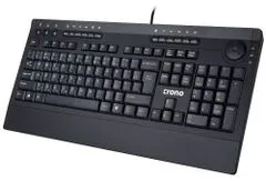 Crono KC2111/Drátová USB/CZ-SK layout/Černá