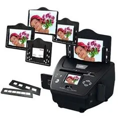 Rollei skener DF-S 240 SE/ Negativy + Vizitky + Fotky/ 5Mpx/ 1800dpi/ 2,4" LCD/ SDHC/ USB